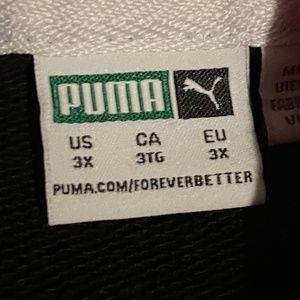 Puma half cut sweat shirt